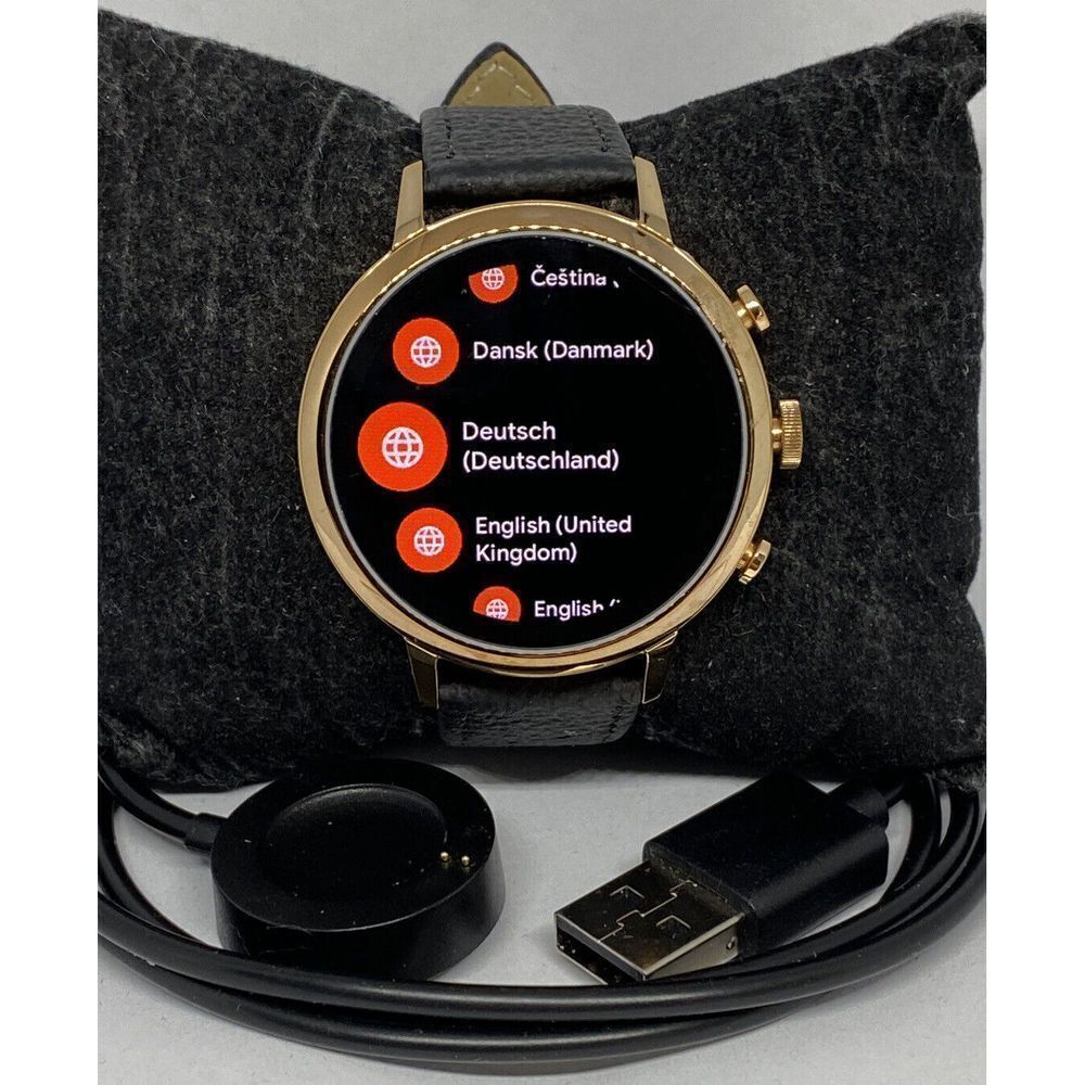 Fossil Gen 4 Authentic Digital Dial Smart Watch Custom Band FTW6018 LT279